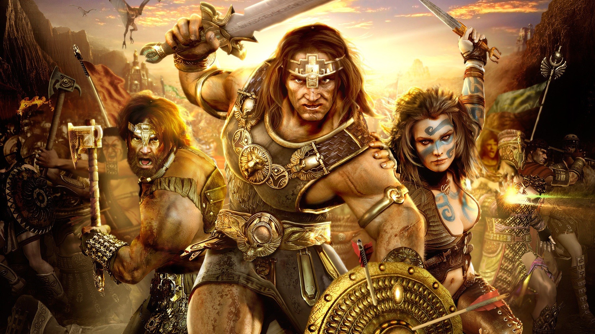 Video Game Age Of Conan HD Wallpaper | Background Image
