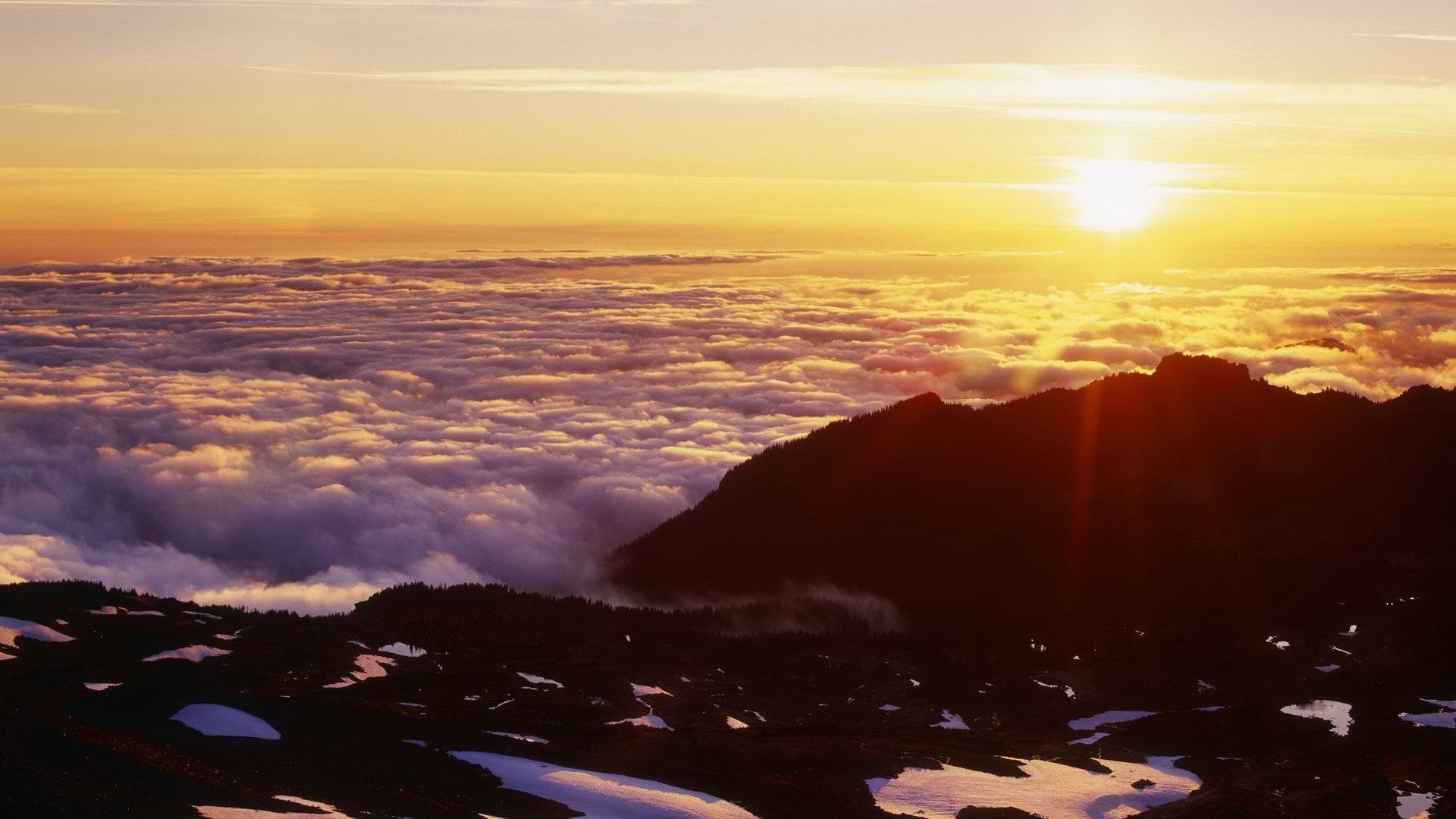 Download Sea Of Clouds Nature Cloud HD Wallpaper