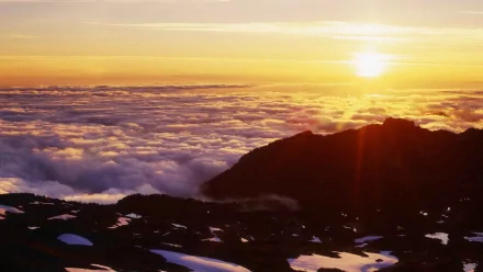 sea of clouds nature cloud HD Desktop Wallpaper | Background Image