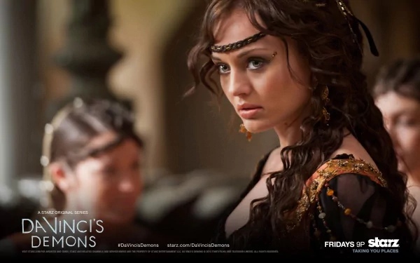 Laura Haddock TV Show Da Vinci's Demons HD Desktop Wallpaper | Background Image