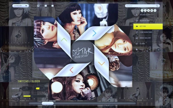 music Sistar HD Desktop Wallpaper | Background Image