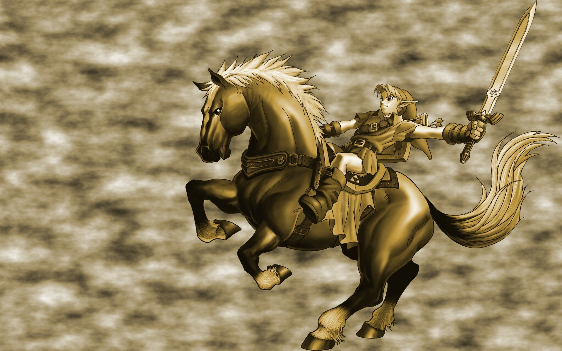 Download Epona (The Legend Of Zelda) Link Video Game The Legend Of Zelda: Ocarina Of Time HD Wallpaper