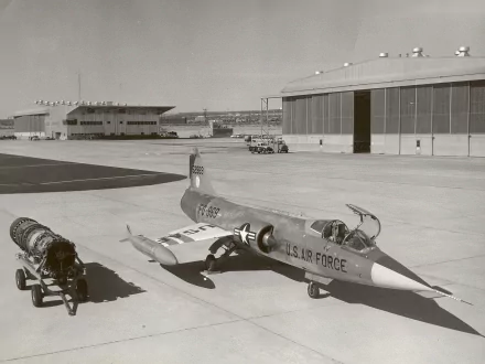 military lockheed f-104 starfighter HD Desktop Wallpaper | Background Image