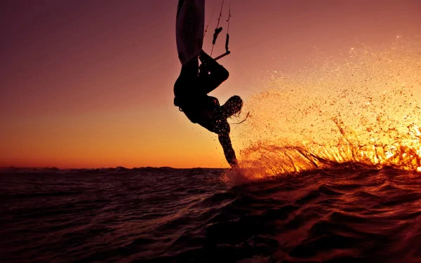 windsurfing Sports HD Desktop Wallpaper | Background Image