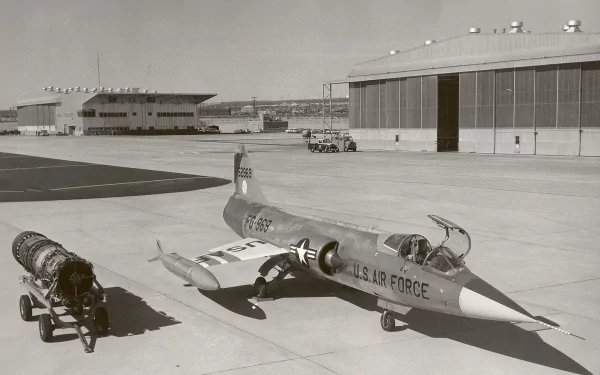 military lockheed f-104 starfighter HD Desktop Wallpaper | Background Image