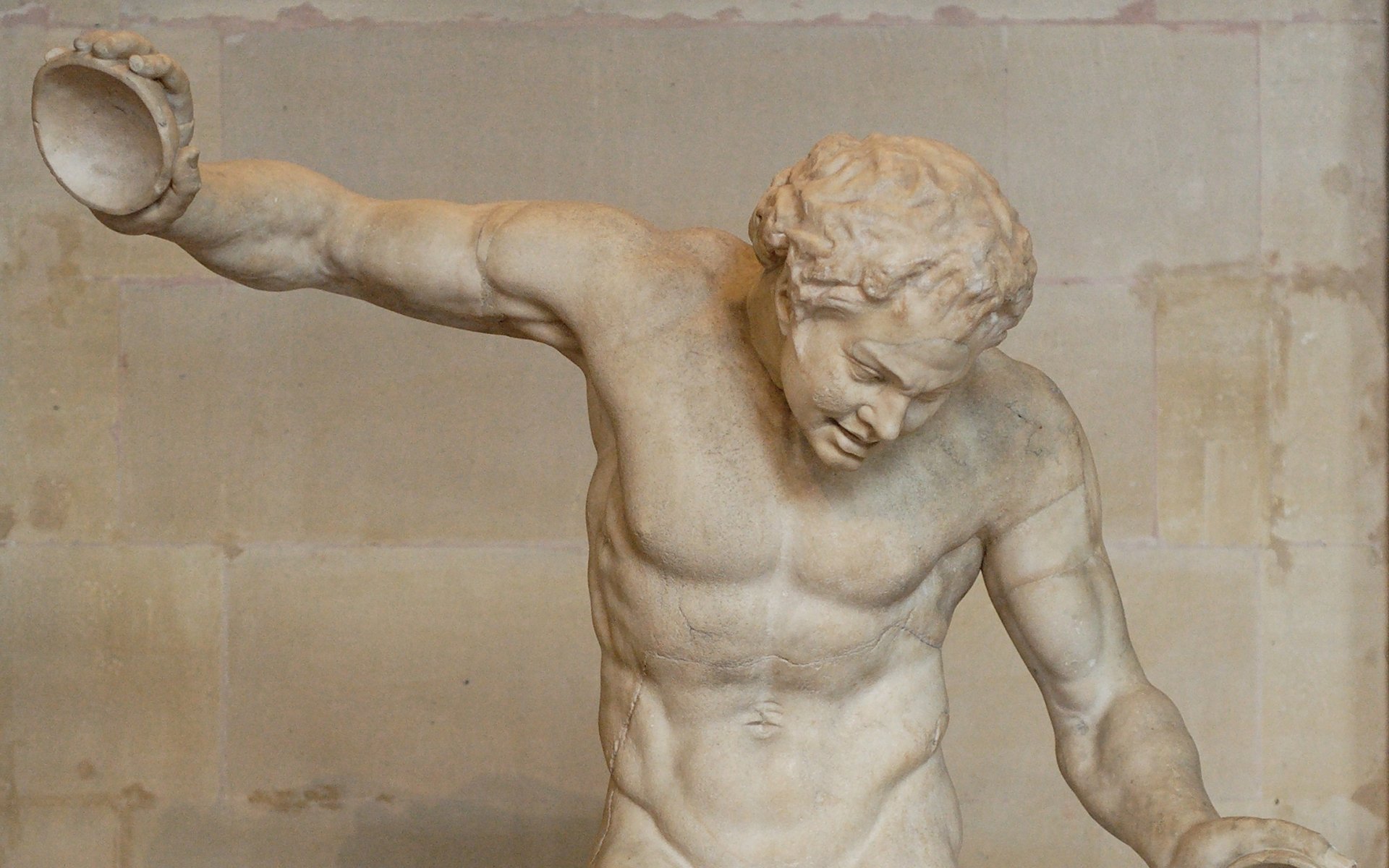 Download Man Made Sculpture HD Wallpaper