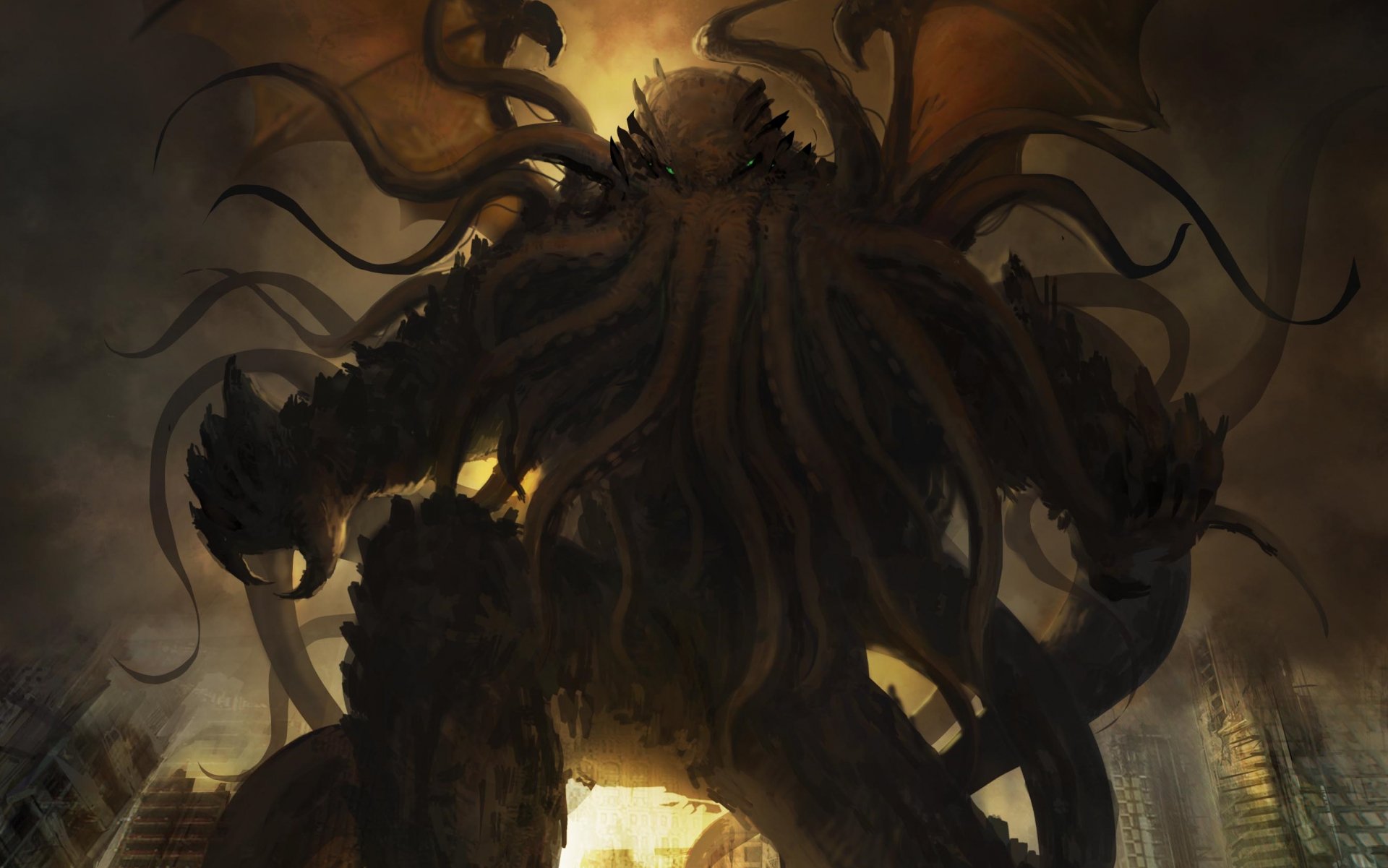 Download Fantasy Cthulhu HD Wallpaper