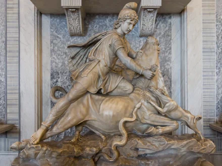  Mithras killing a bull