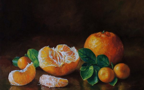 Food Mandarin Fruits HD Wallpaper | Background Image