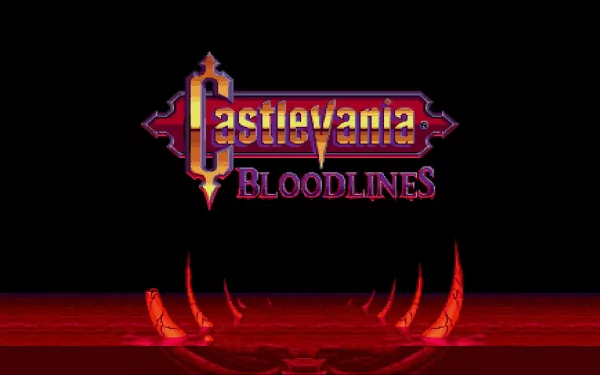 video game castlevania: bloodlines HD Desktop Wallpaper | Background Image
