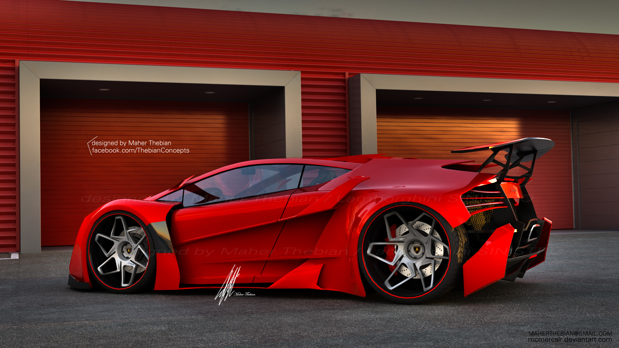 Vehicles Lamborghini Sinistro Concept HD Wallpaper | Background Image