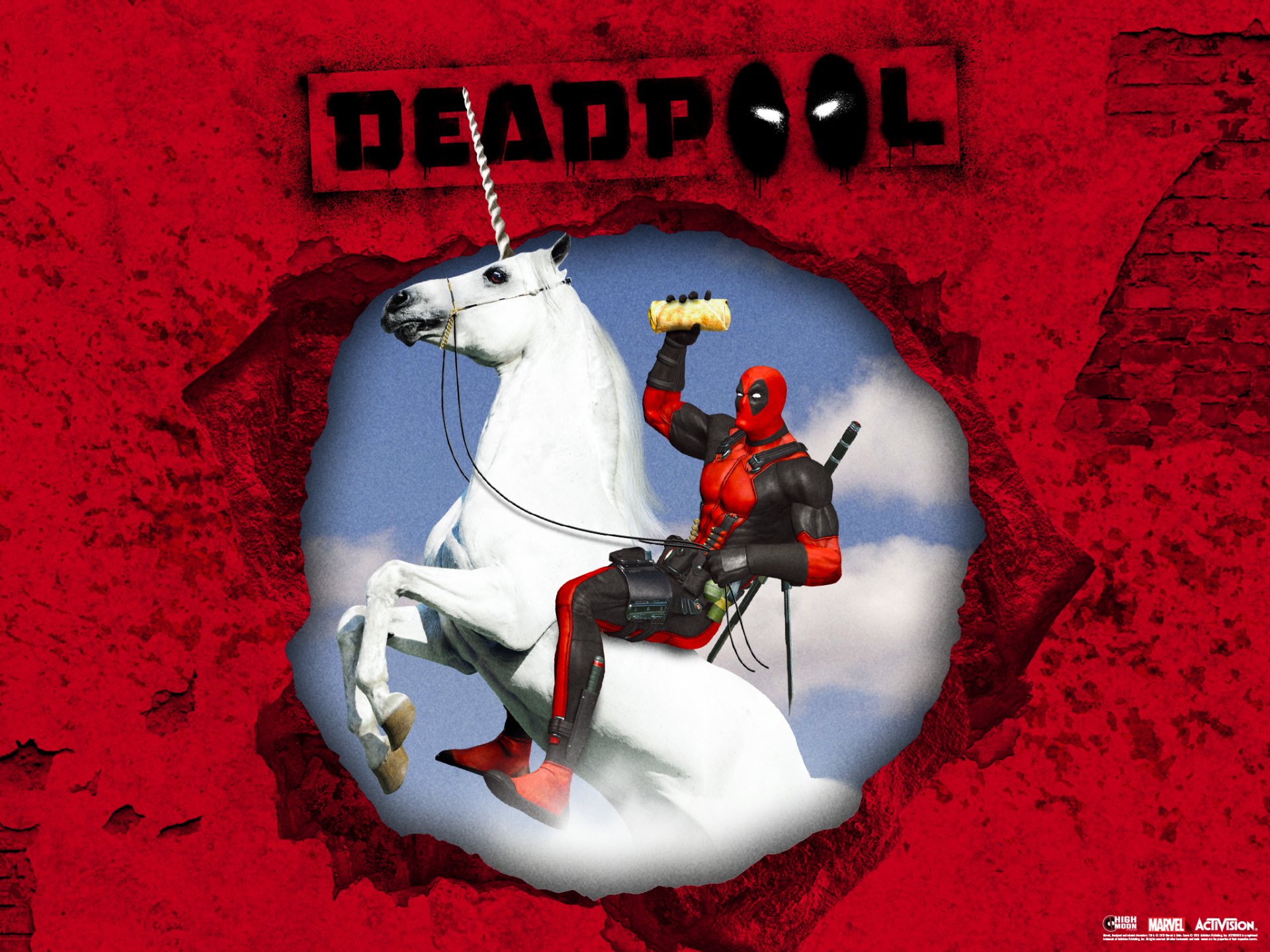Deadpool HD Wallpaper  Background Image  2048x1536  ID:416536 - Wallpaper Abyss