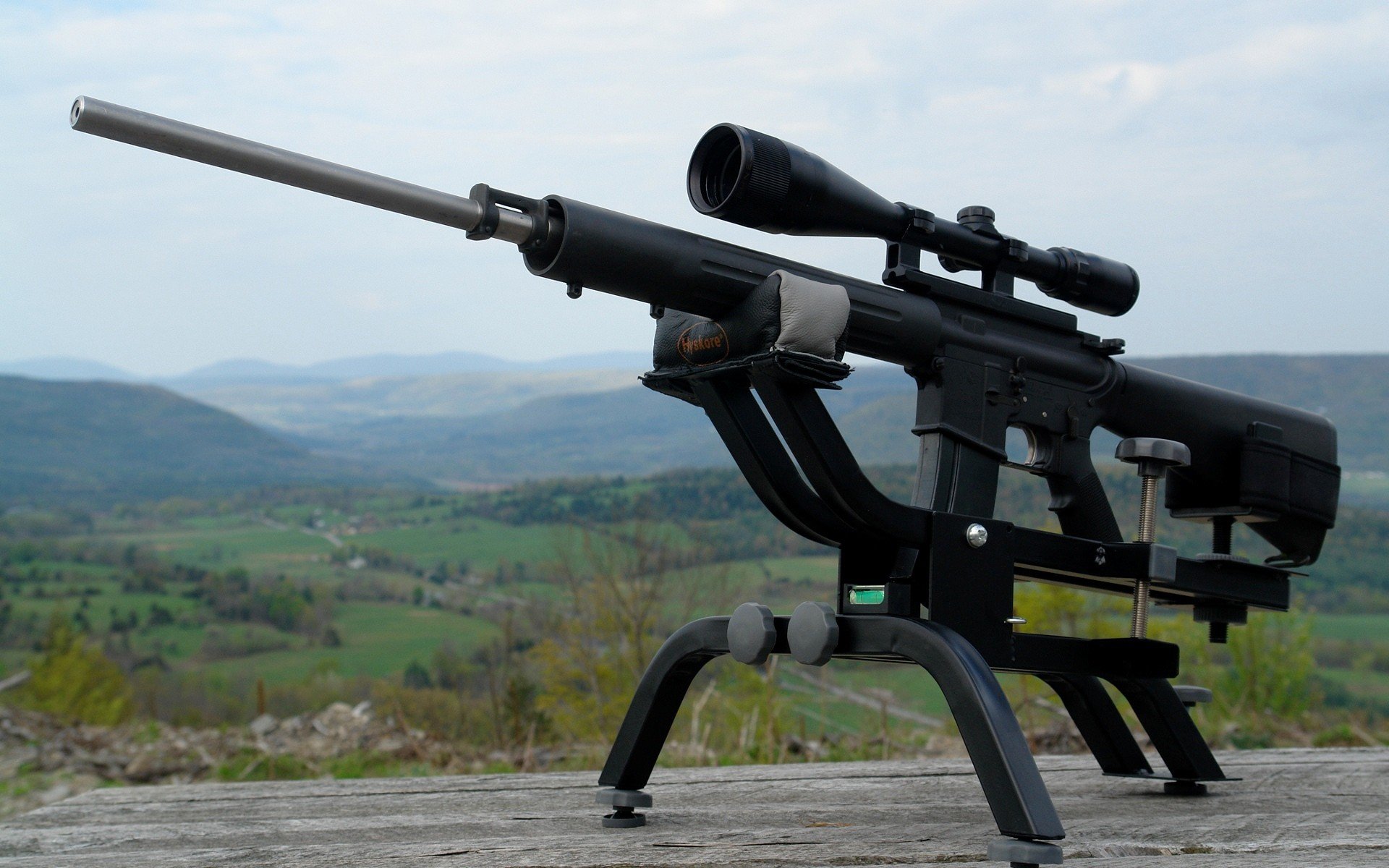 Download Man Made Hy-score Sniper Rifle HD Wallpaper | 1920x1200 ...