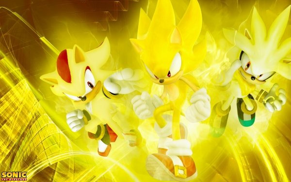 Video Game Sonic the Hedgehog (2006) Sonic Super Shadow Super Silver Super Sonic HD Wallpaper | Background Image