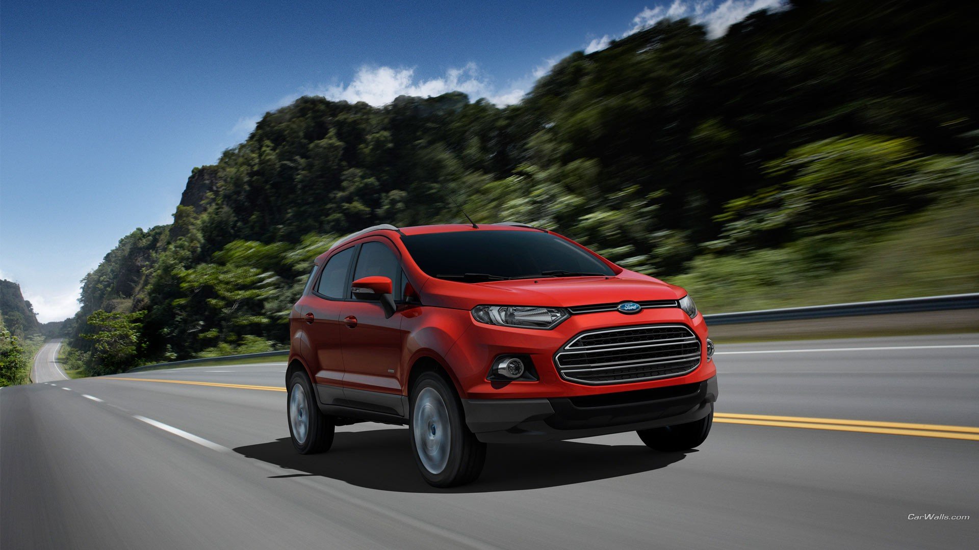 Download Vehicle Ford Ecosport HD Wallpaper