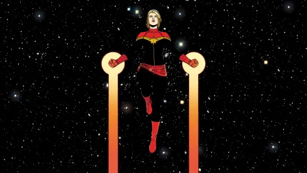 Comic Captain Marvel HD Desktop Wallpaper | Background Image