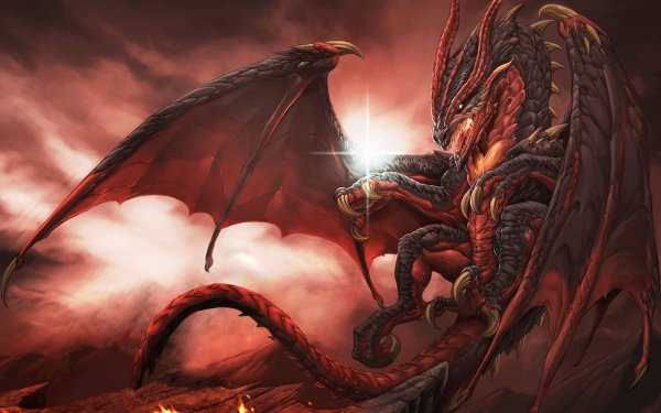 Fantasy Dragon Wings HD Wallpaper | Background Image