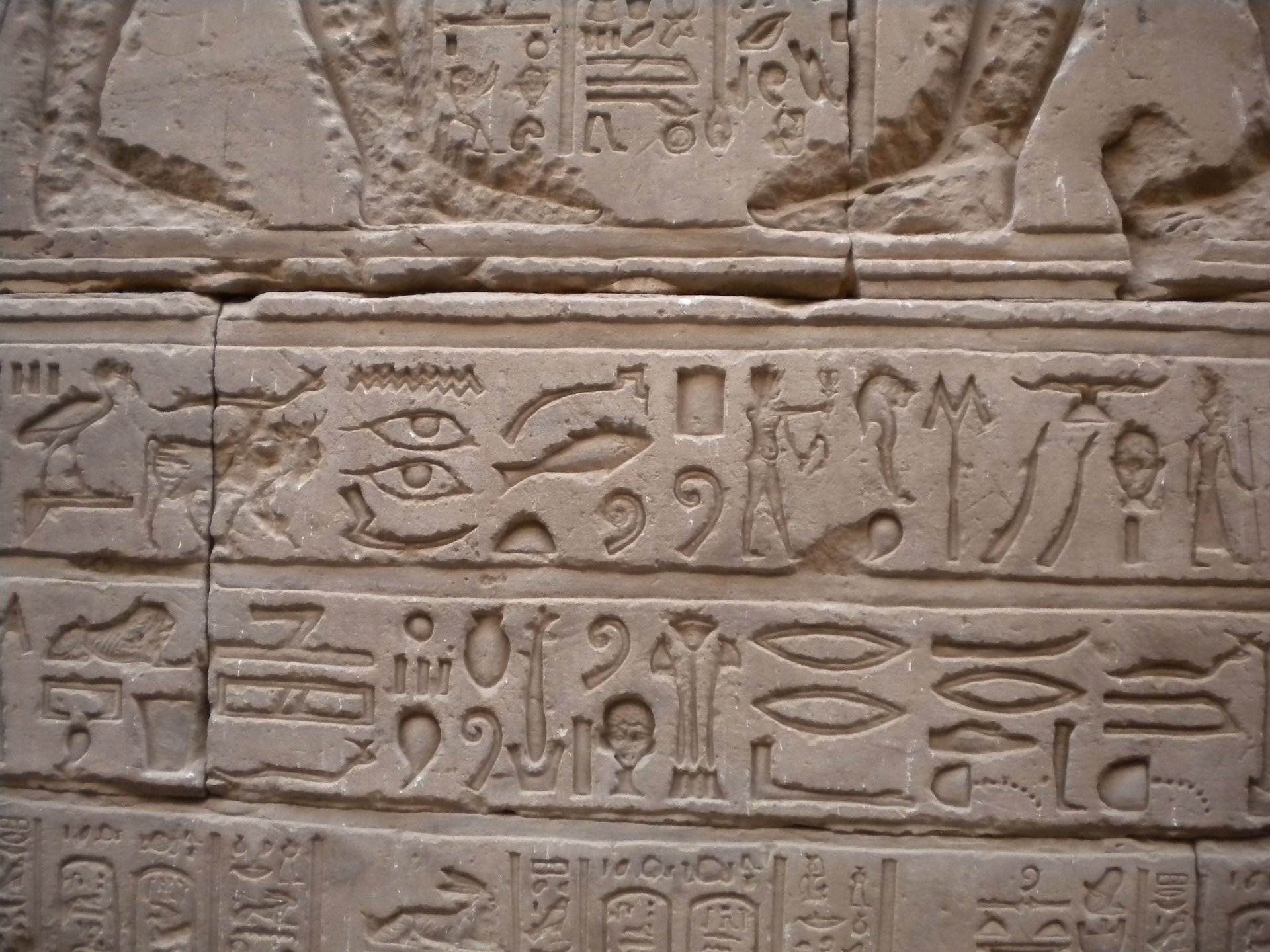 Download Man Made Hieroglyphics 4k Ultra HD Wallpaper