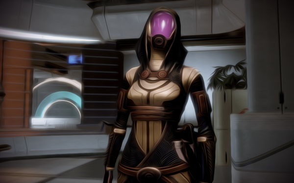 Video Game Mass Effect 2 Mass Effect Tali'Zorah HD Wallpaper | Background Image