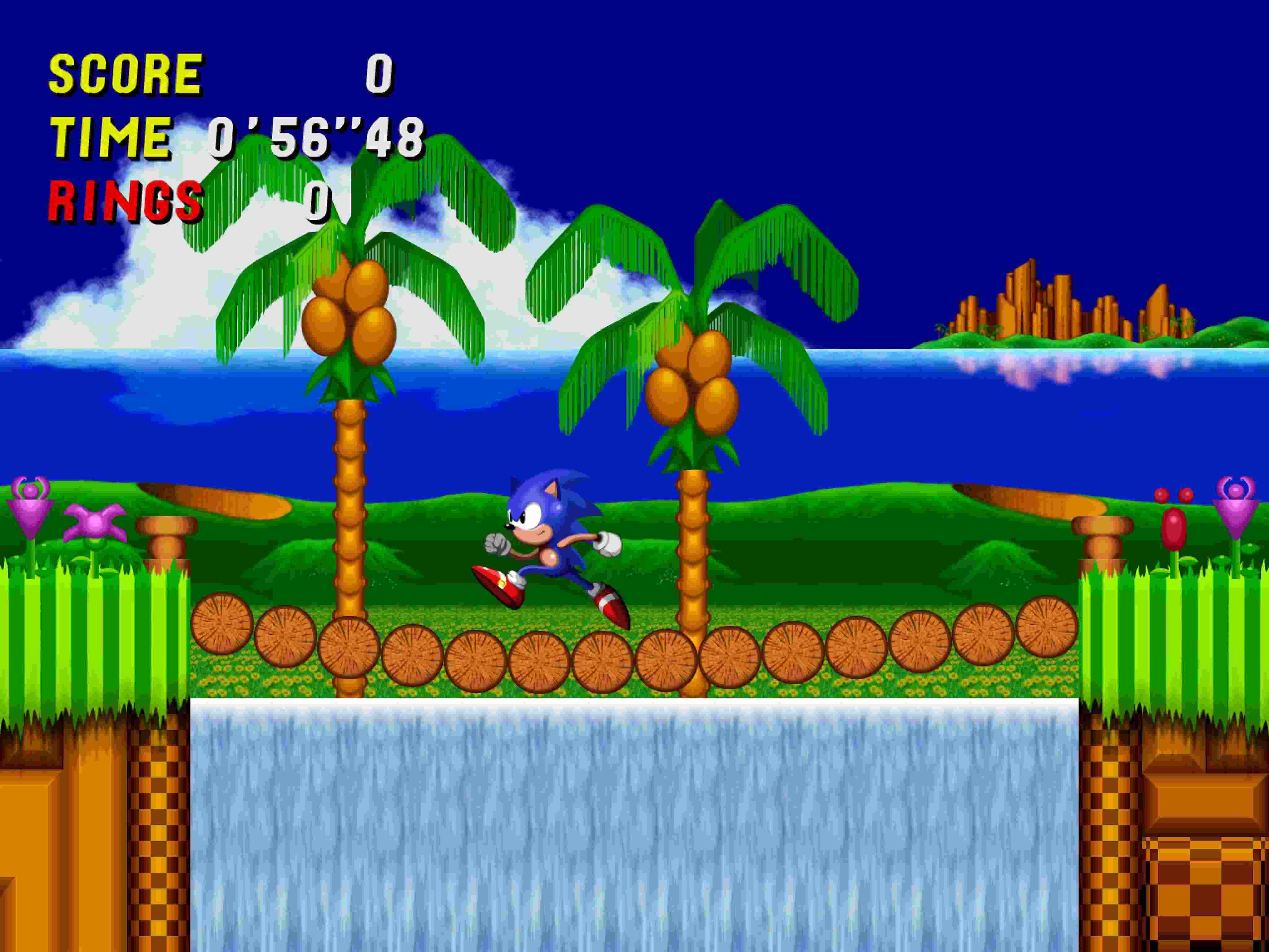 sonic game background