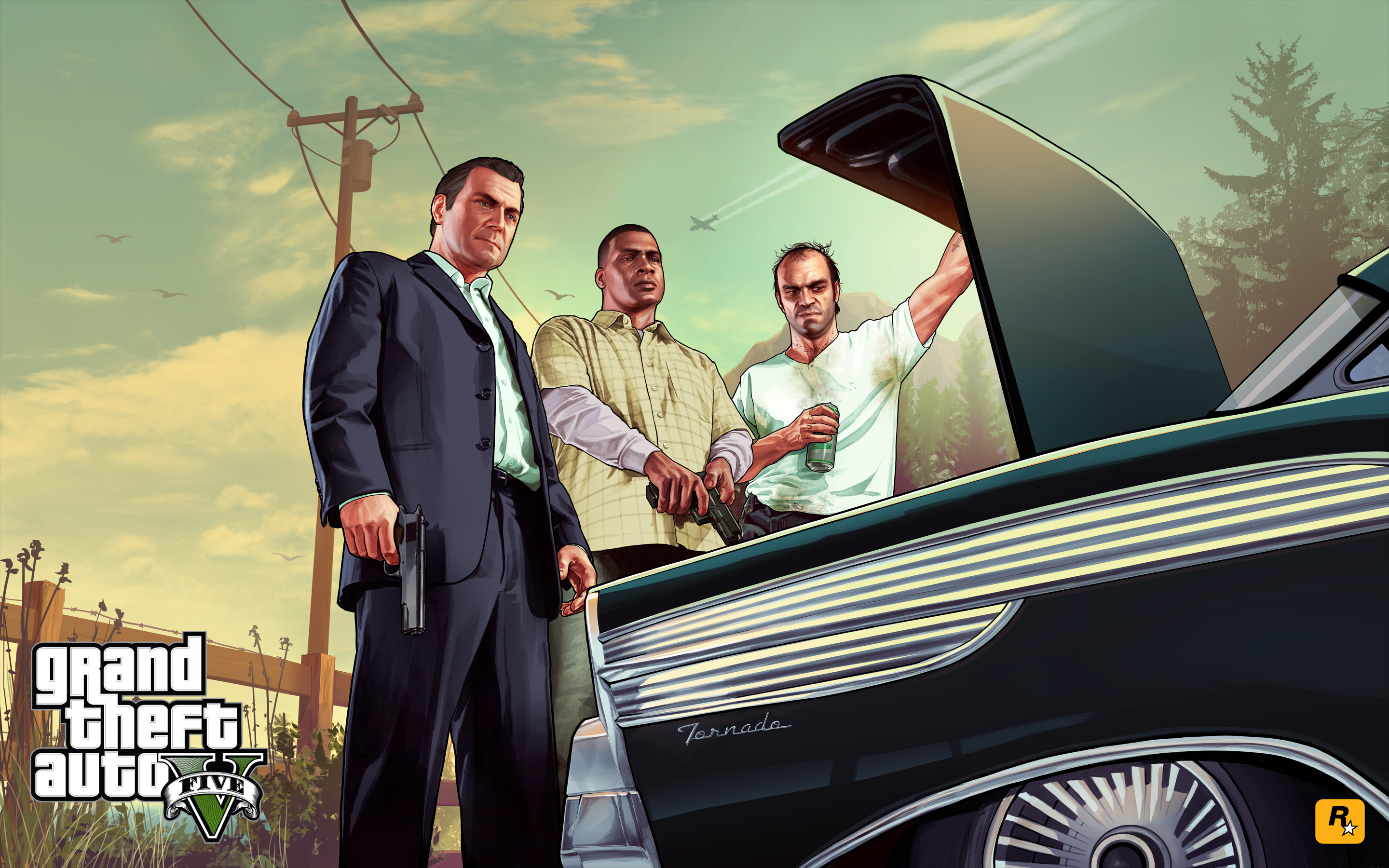 Video Game Grand Theft Auto V HD Wallpaper