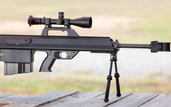 man made micor leader assault rifle HD Desktop Wallpaper | Background Image