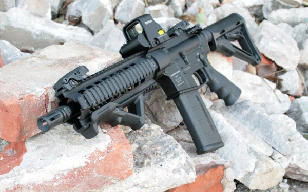 man made Colt AR-15 HD Desktop Wallpaper | Background Image