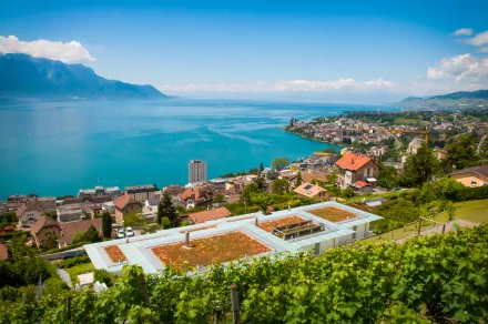  View of Montreux, Switzerland