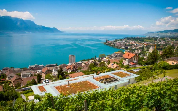  View of Montreux, Switzerland