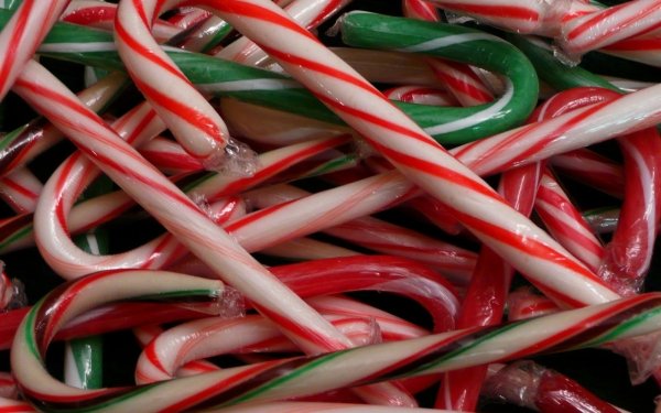 Food Candy Candy Cane HD Wallpaper | Background Image
