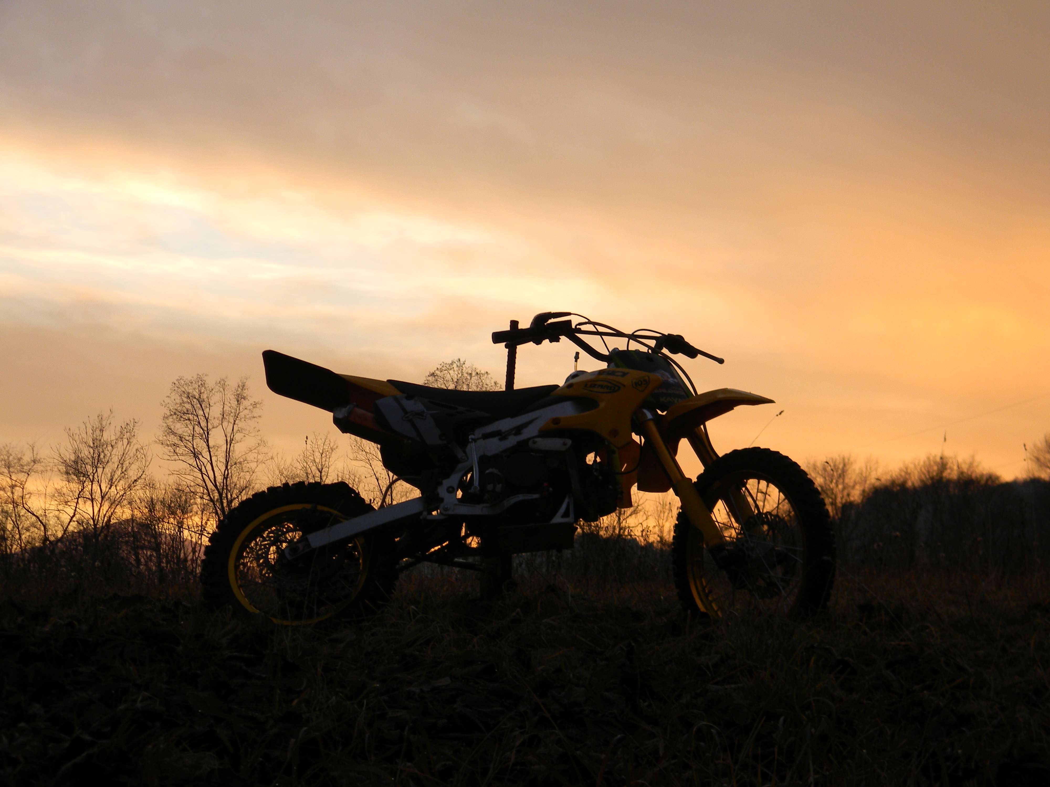 Motocross - Sunset 4k Ultra HD Wallpaper | Background ...