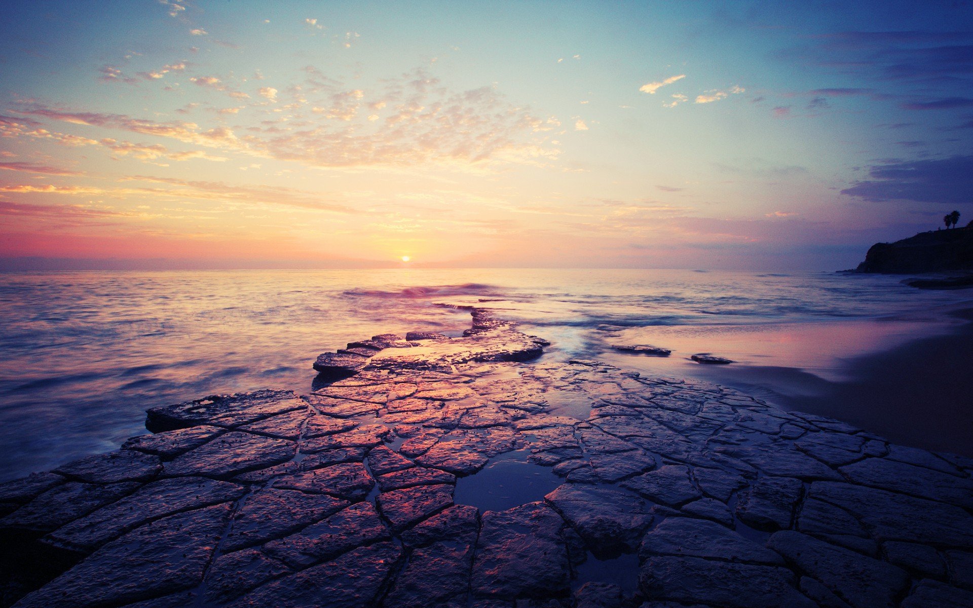 Download Nature Sunset HD Wallpaper | 1920x1200 | Wallpaper Abyss