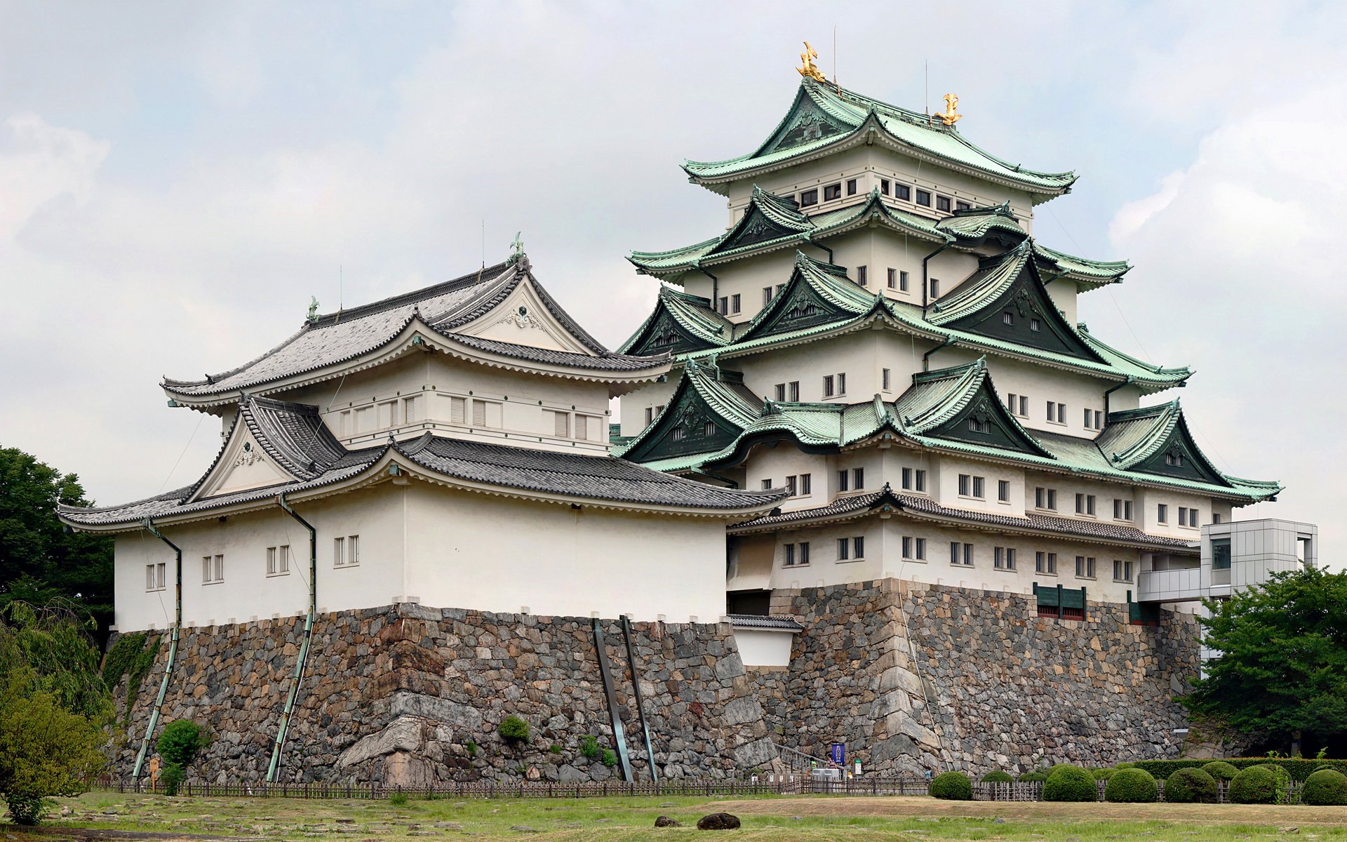 1 Nagoya Castle 高清壁纸 桌面背景 Wallpaper Abyss