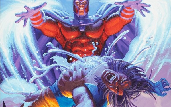 Comics X-Men: Fatal Attractions X-Men Magneto Wolverine HD Wallpaper | Background Image
