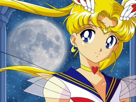 Anime Sailor Moon HD Desktop Wallpaper | Background Image