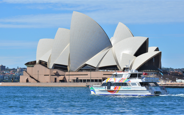Man Made Sydney Opera House Sydney Australia Ferry Circular Quay Building Sydney Harbour Boat HD Wallpaper | Background Image