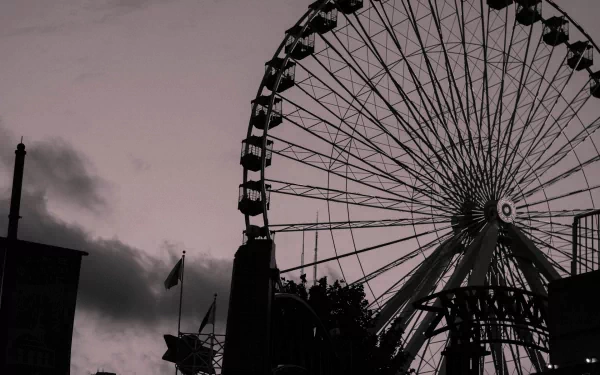 man made ferris wheel HD Desktop Wallpaper | Background Image