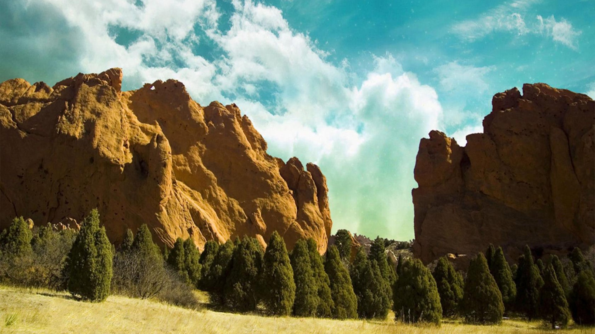 Download Landscape Nature Cliff HD Wallpaper