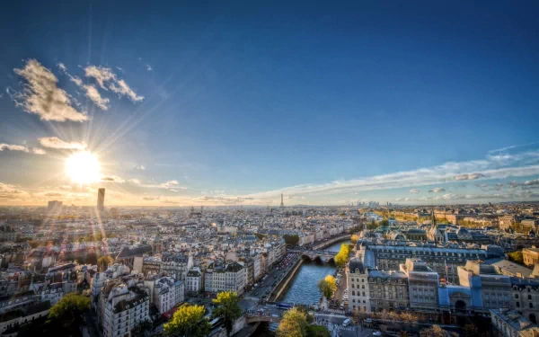 man made Paris HD Desktop Wallpaper | Background Image