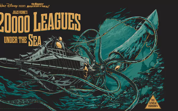 movie 20,000 leagues under the sea HD Desktop Wallpaper | Background Image