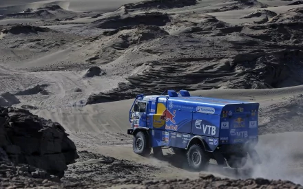 Kamaz Dakar Rally Sports HD Desktop Wallpaper | Background Image