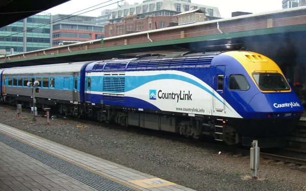  XPT CountryLink at Central Station Sydney