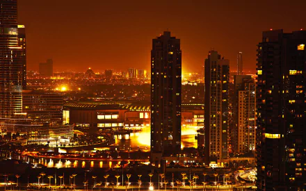 man made Dubai HD Desktop Wallpaper | Background Image