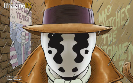 Rorschach Comic Watchmen HD Desktop Wallpaper | Background Image