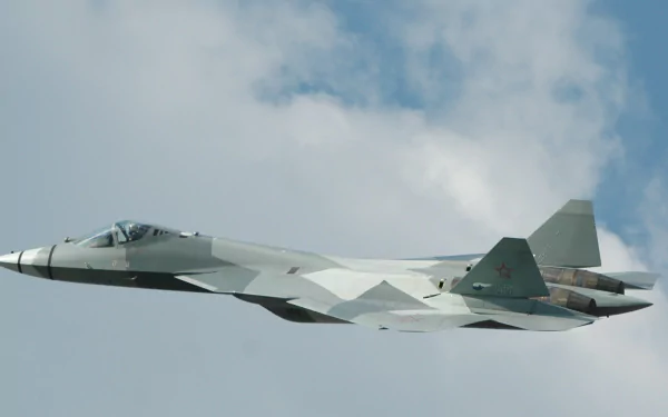 jet military Sukhoi Su-57 HD Desktop Wallpaper | Background Image