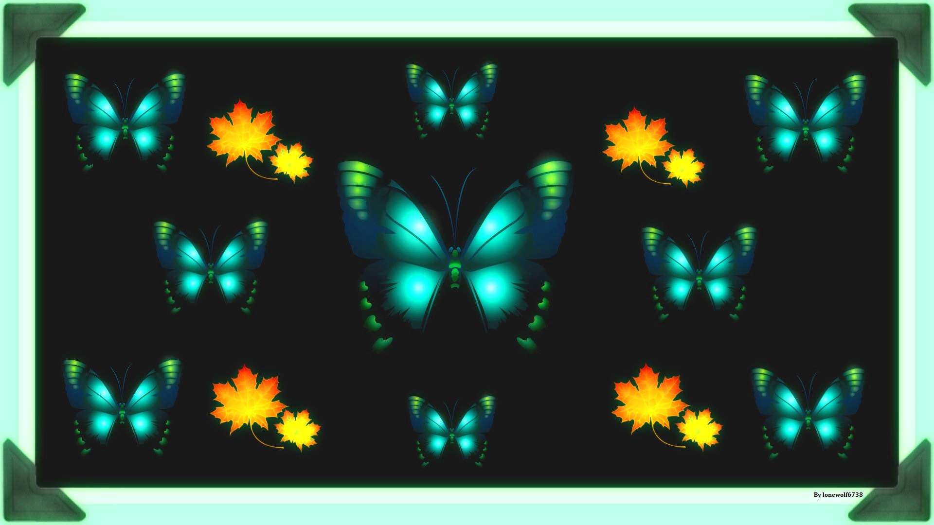 Artistique Papillon Fond d'écran HD | Image