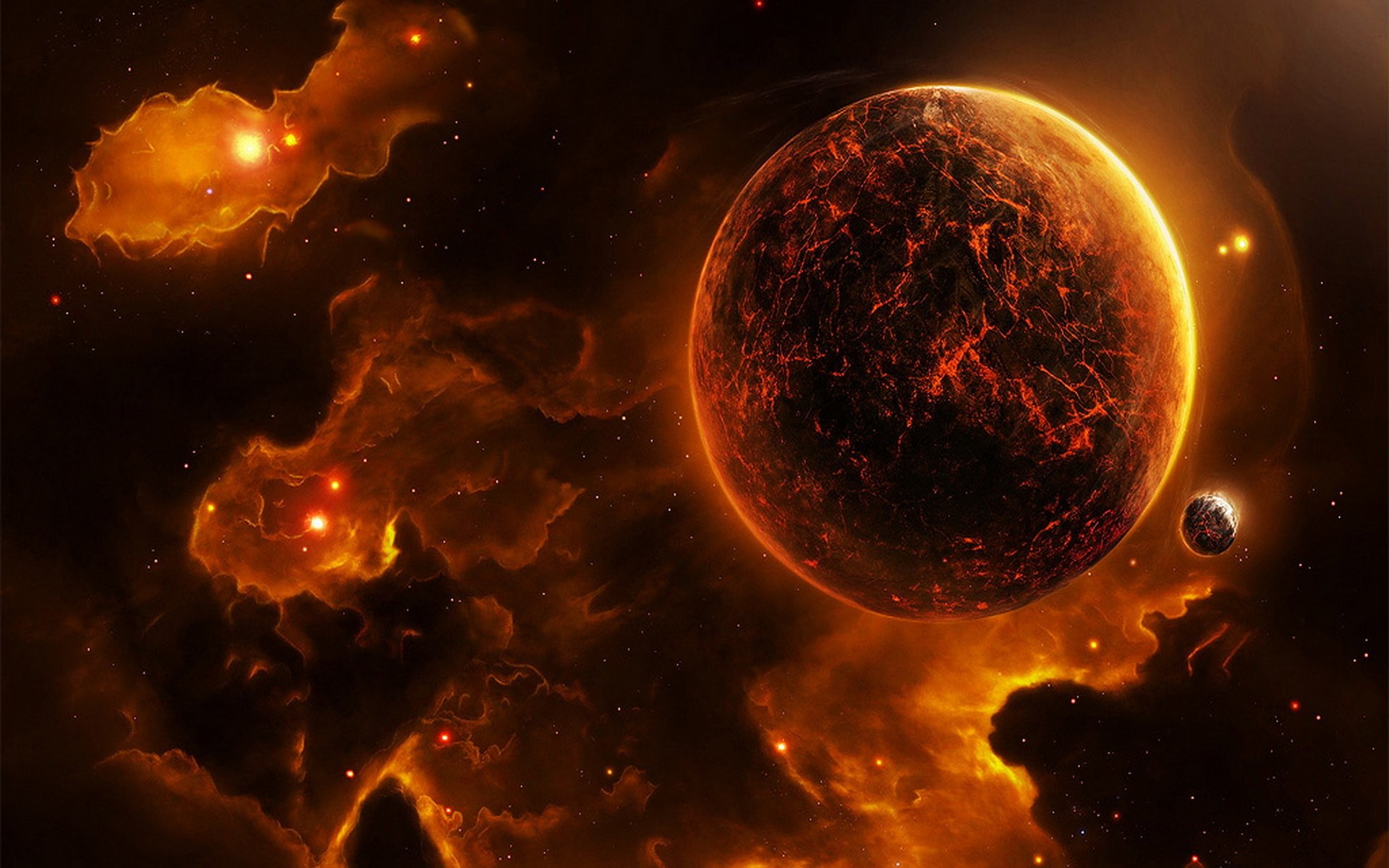 Planets HD Wallpaper | Background Image | 1920x1200 | ID:436890