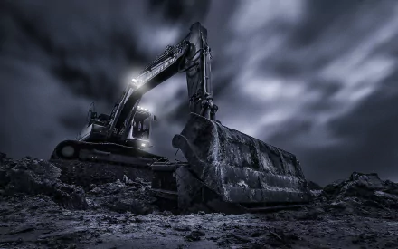 vehicle excavator HD Desktop Wallpaper | Background Image