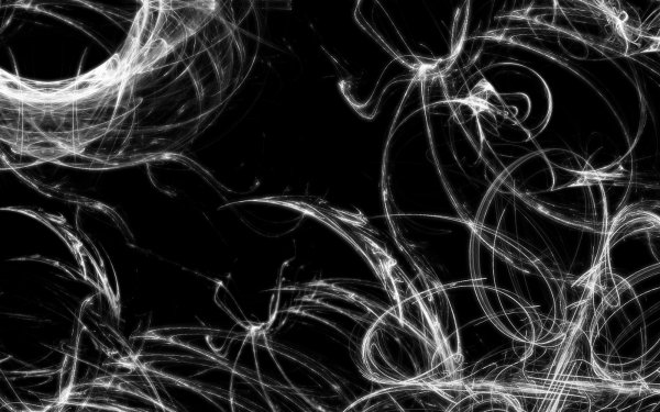 Abstract Black & White White HD Wallpaper | Background Image