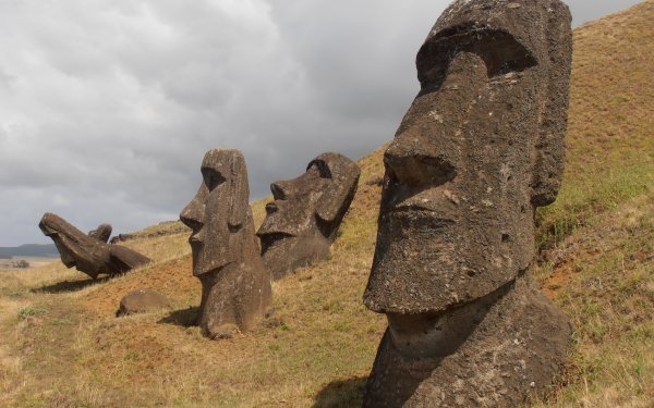 Man Made Moai HD Wallpaper | Background Image